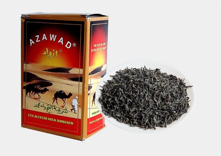 Chunmee Tea Azawad 41022aaa Fulles de te verd